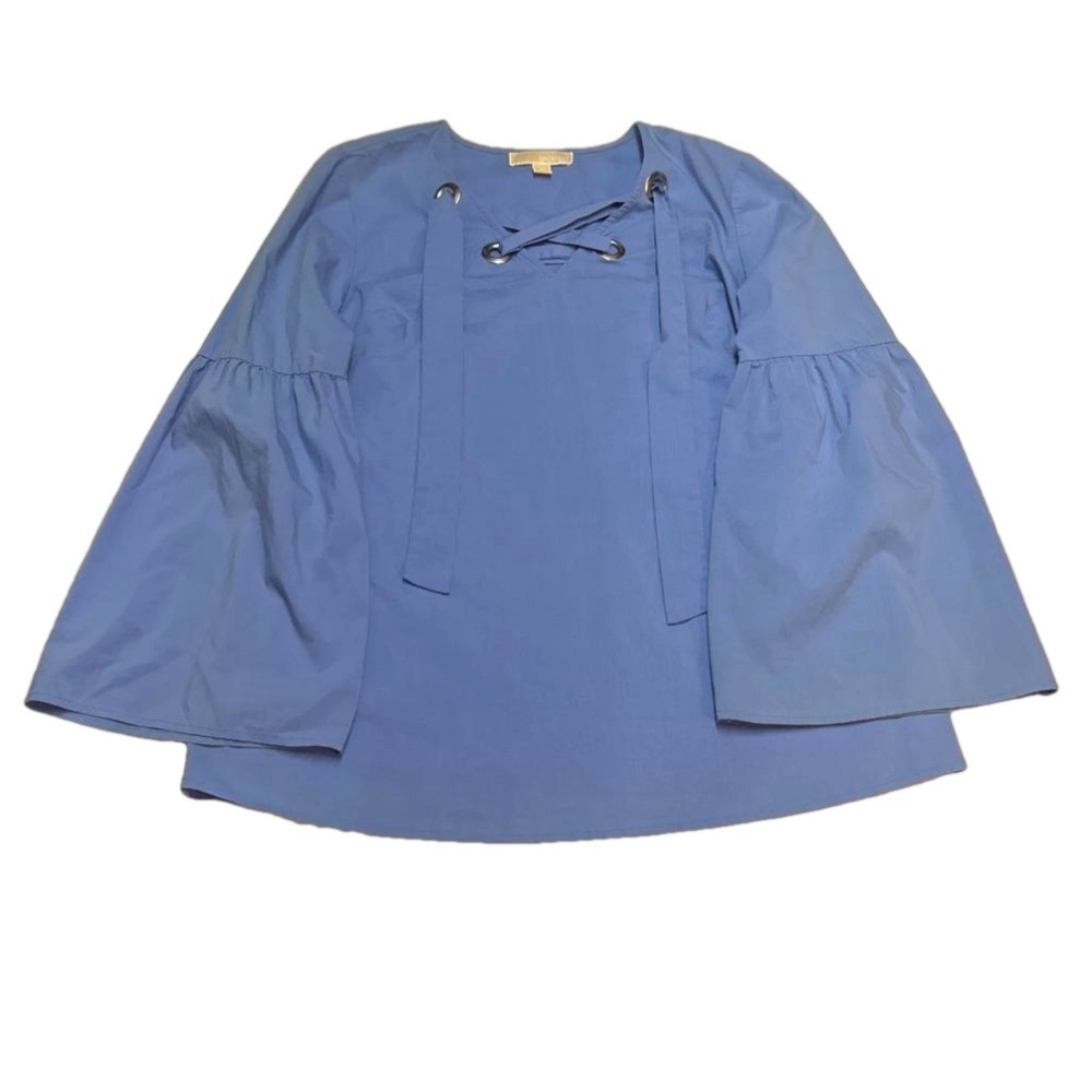MICHAEL KORS Lace Front Shirt Size: Medium